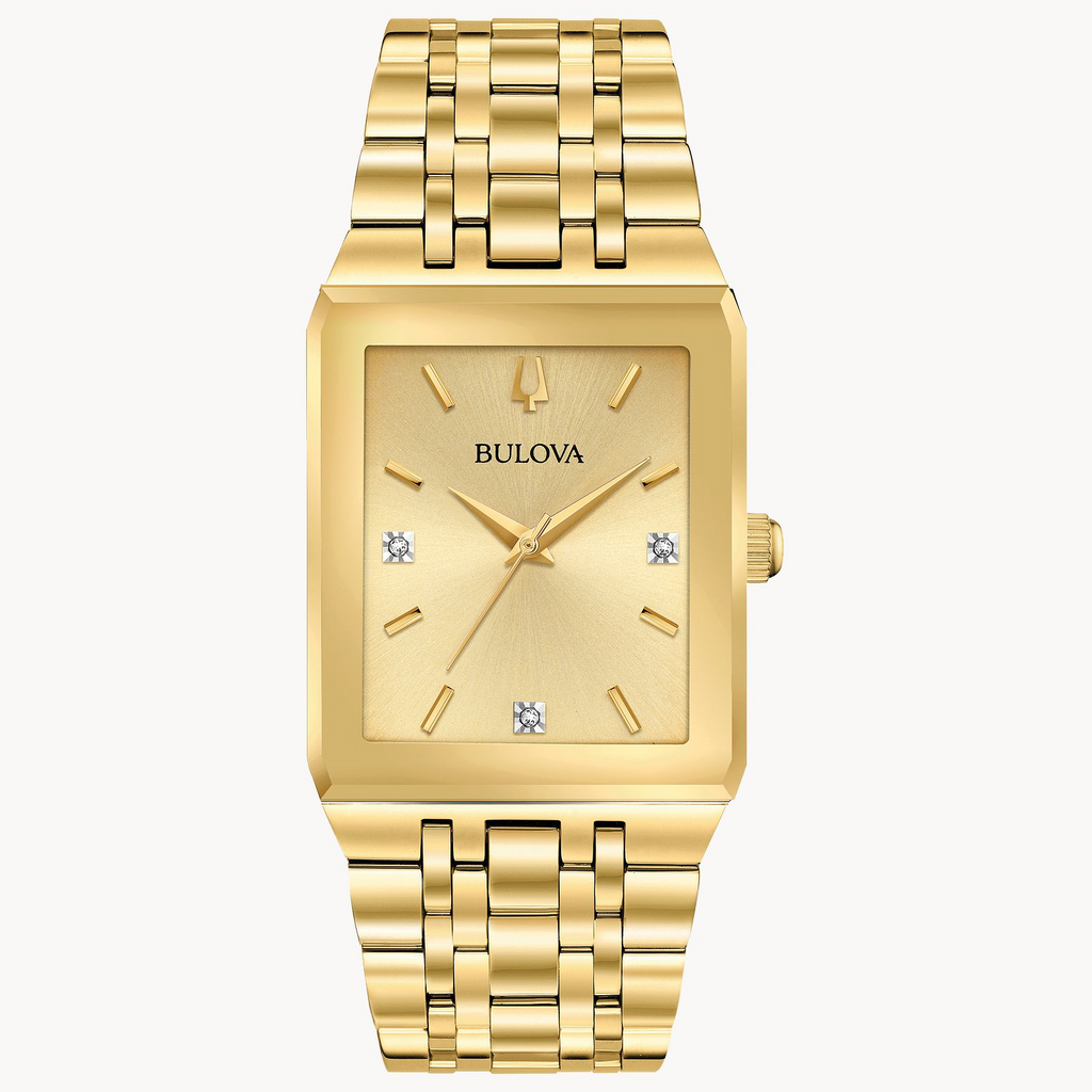 Watch Style: Dress Watch Quadra
Metal: Stainless Steel
Color: Yellow