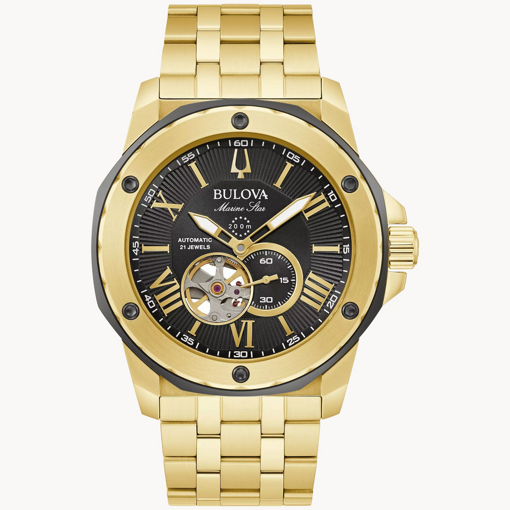 Watch Style: AUTOMATIC Marine Star
Metal: STAINLESS STEEL
Color: Yel
