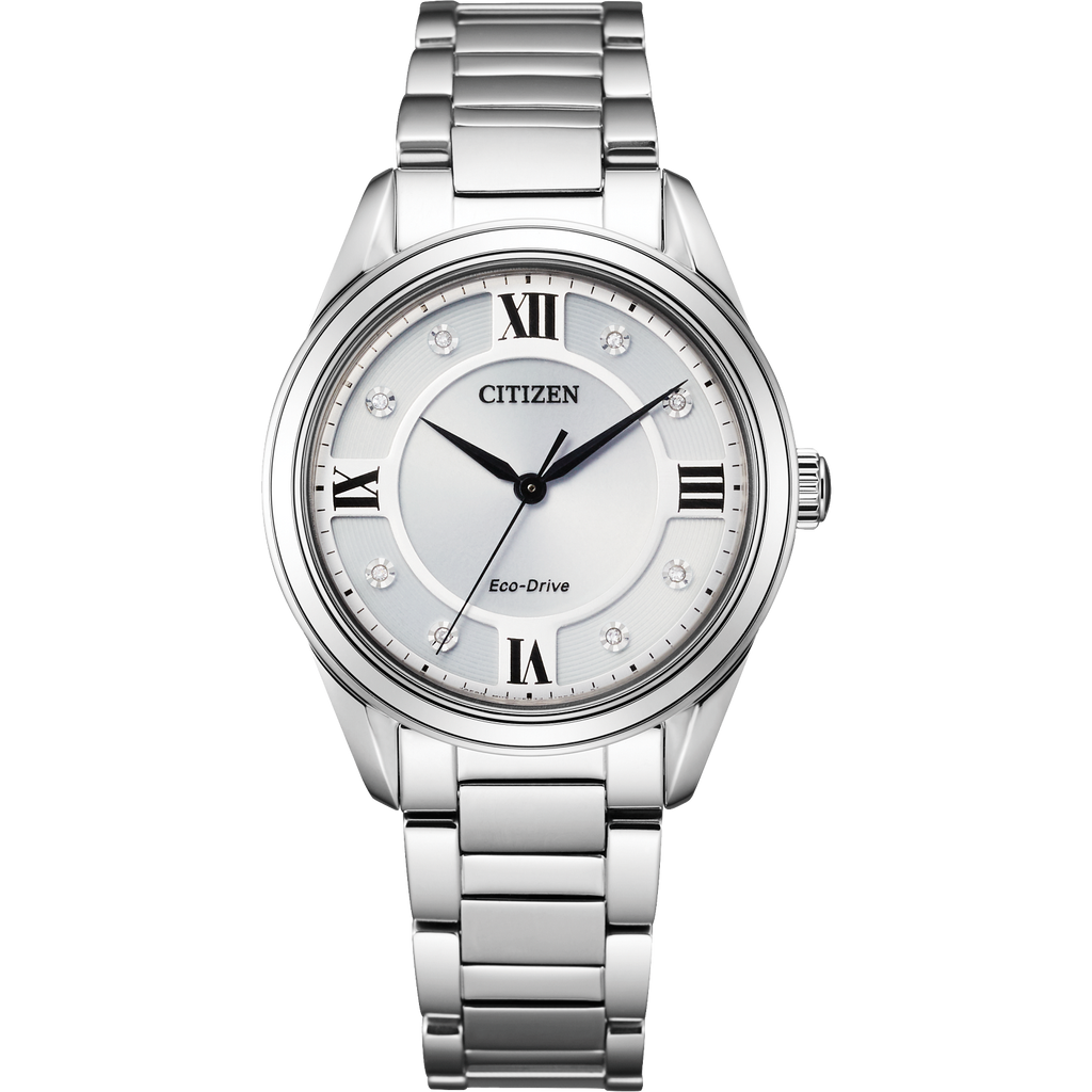 Watch Style: Diamond dial
Metal: Stainless Steel
Color: White
Finis