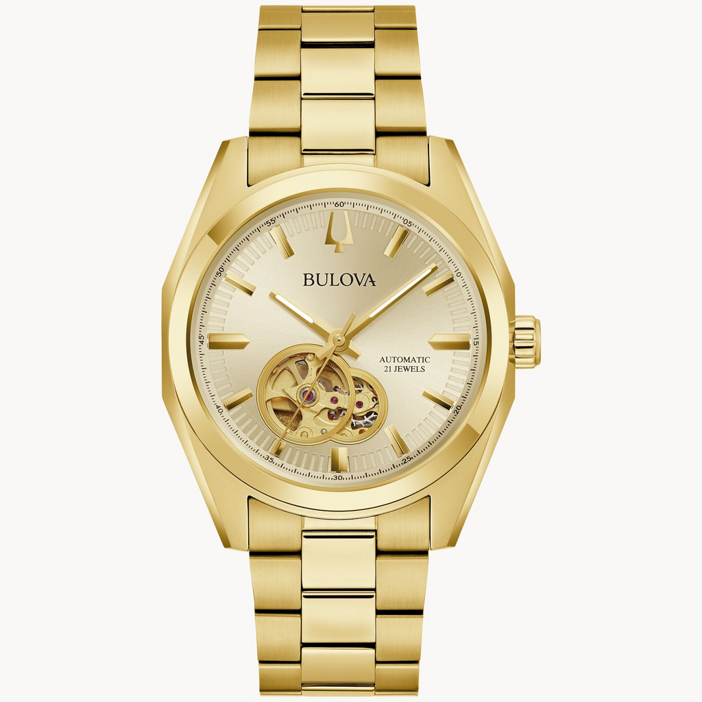 Watch Style: Automatic Surveyor
Metal: Stainless Steel
Color: Yellow