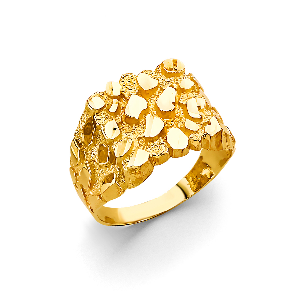 Yellow 14 Karat Other Style: Nugget
Gender: Gentlement