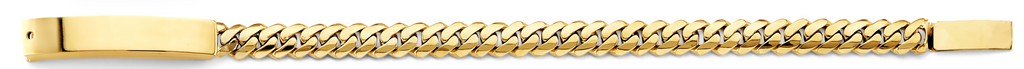 Gent's Yellow 14 Karat Link Bracelet Style: Miami-cuban
Length: 8"