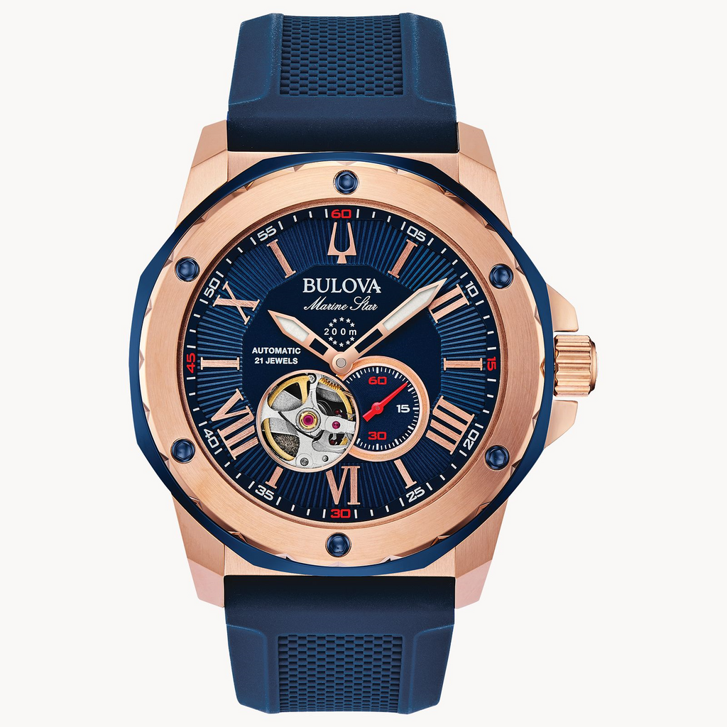 Watch Style: MARINE STAR
Metal: ROSE GOLD-TONE
Color: Rosé
Finish: