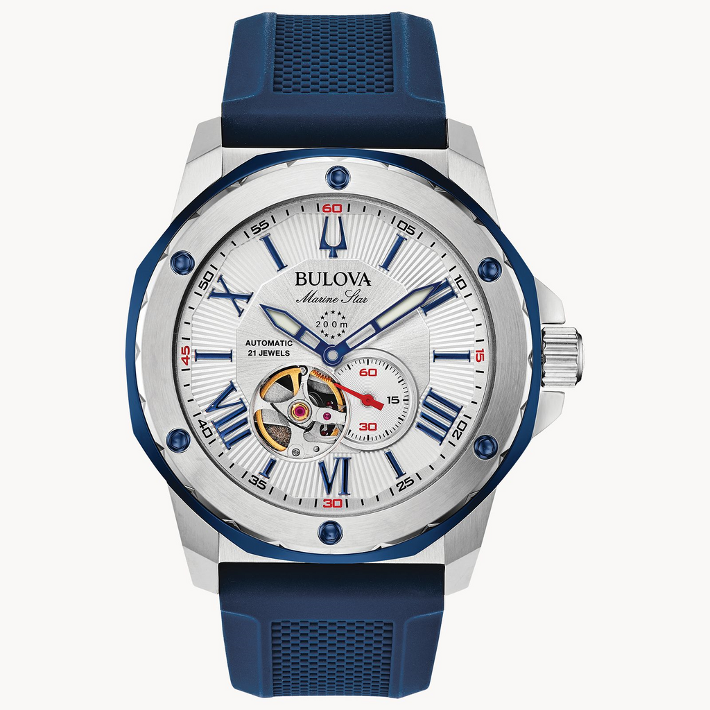 Watch Style: Marine Star
Metal: Rubber
Color: Silver
Finish: polish