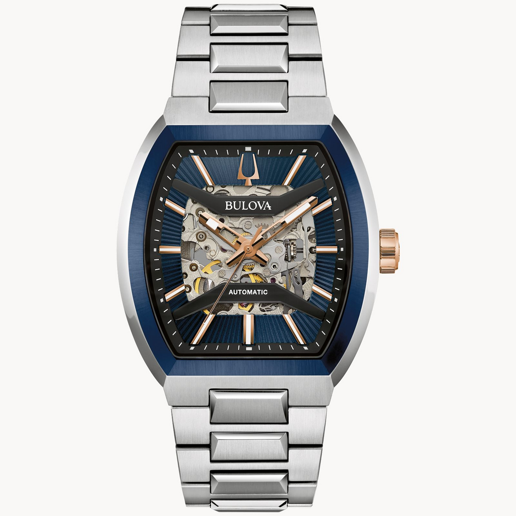 Maquina Automatic
Metal: Stainless Steel
Color: Silver
Finish: poli