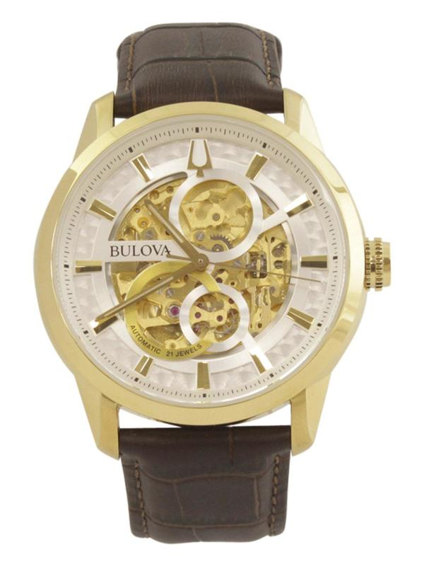 Watch Style: Sutton classic
Metal: brown Leather
Color: Yellow
Fini