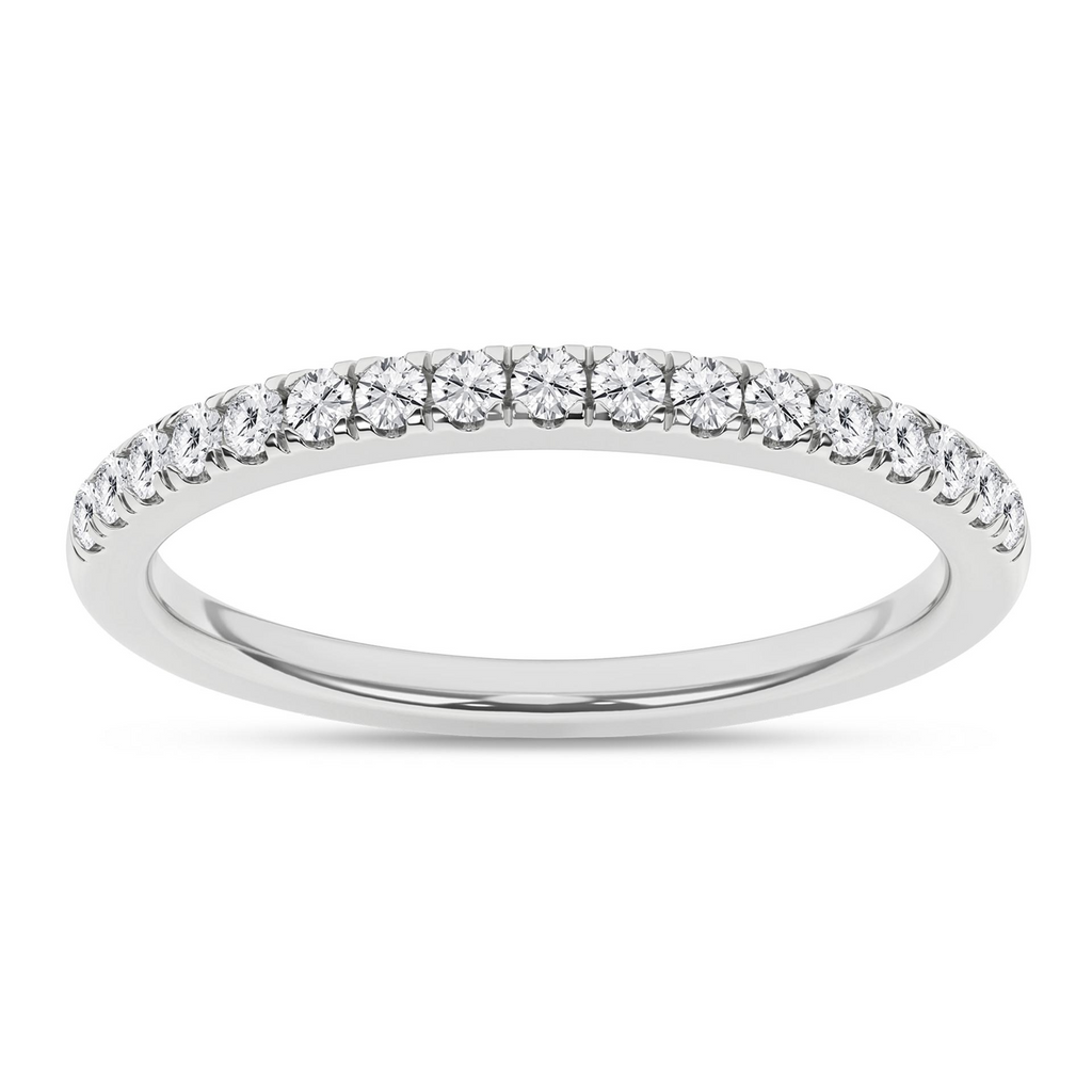 Lady's 14 Karat Engagement Ring 17 = 0.25TWT Round E/F VS2 Lab Grown D