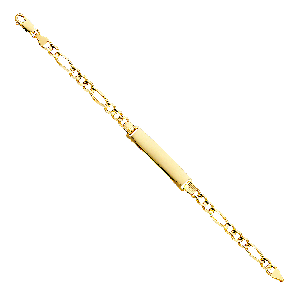 Gent's Yellow 14 Karat Bracelet Mm 5.8 Length: 7.4mm