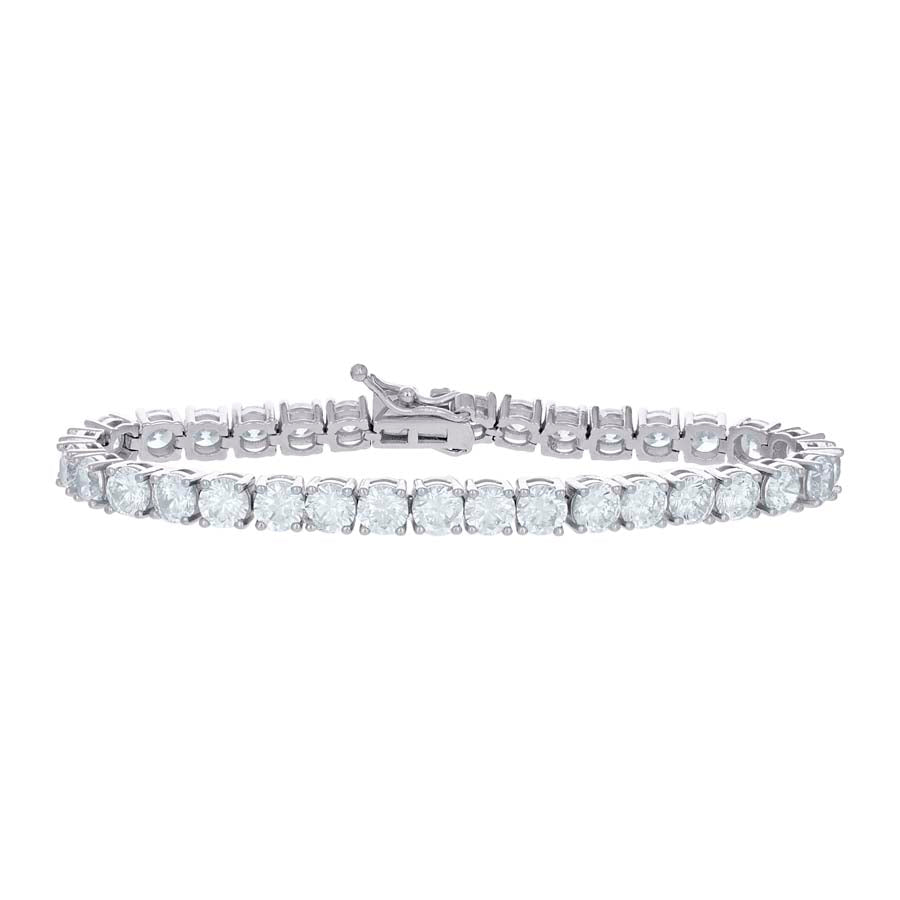 925 Sterling Silver  Bracelet Mm 5 Length: 8"