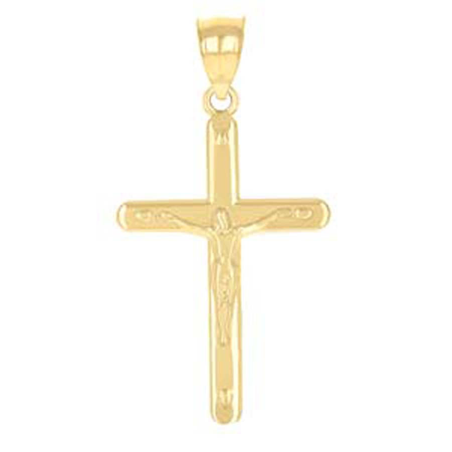 Yellow 10 Karat Charm Length: 30.5x16.5mm
Gender: Unisex