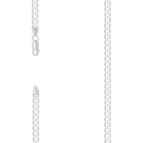 Sterling Silver Cuban Chain 
6mm
Length: 24"