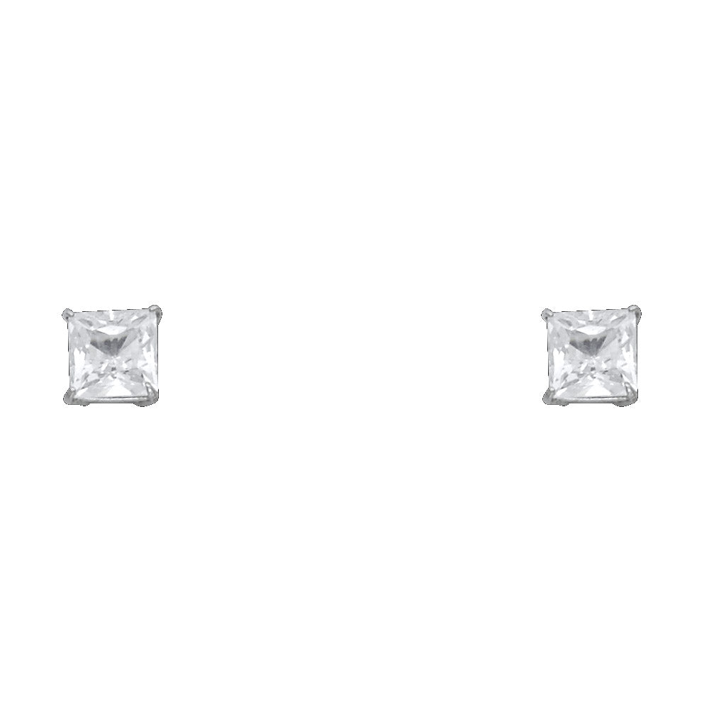 Lady's Yellow 14 Karat Stud Earrings Finish: Polished
Length: 6