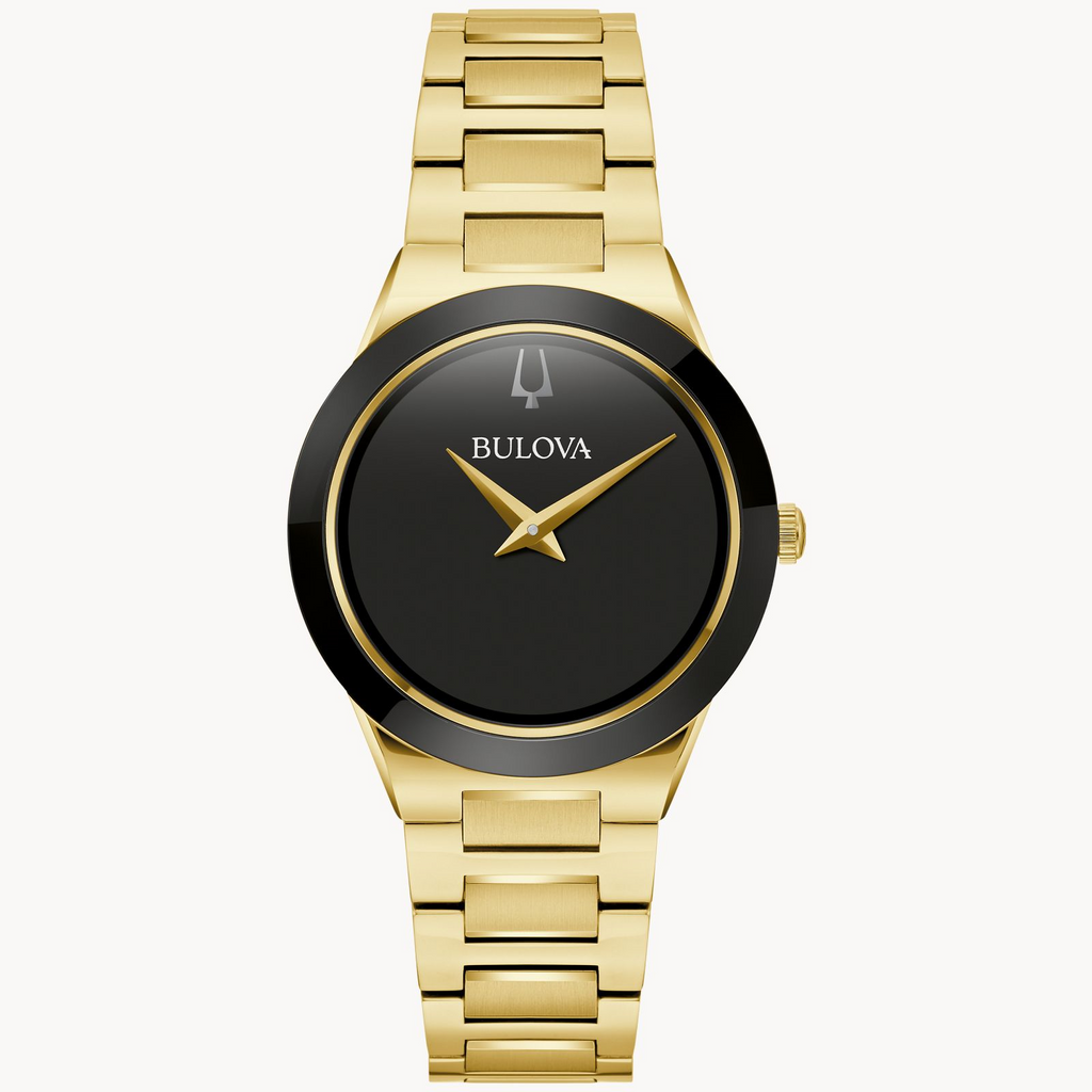 Watch Style: DRESS WATCH
Metal: STAINLESS STEEL
Color: Yellow Black face
Finish: STRAP
Gender: LADIES