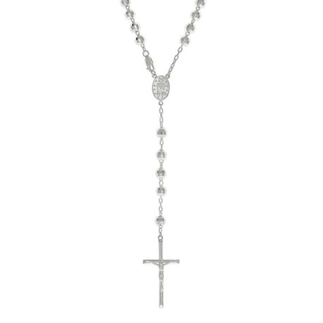 Sterling Silver Rosary White
Length: 26"
Gender: Unisex