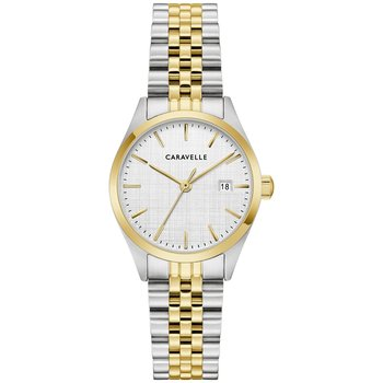 Ladies Stainless Steel Caravelle
Color: Two-Tone
Finish: polished