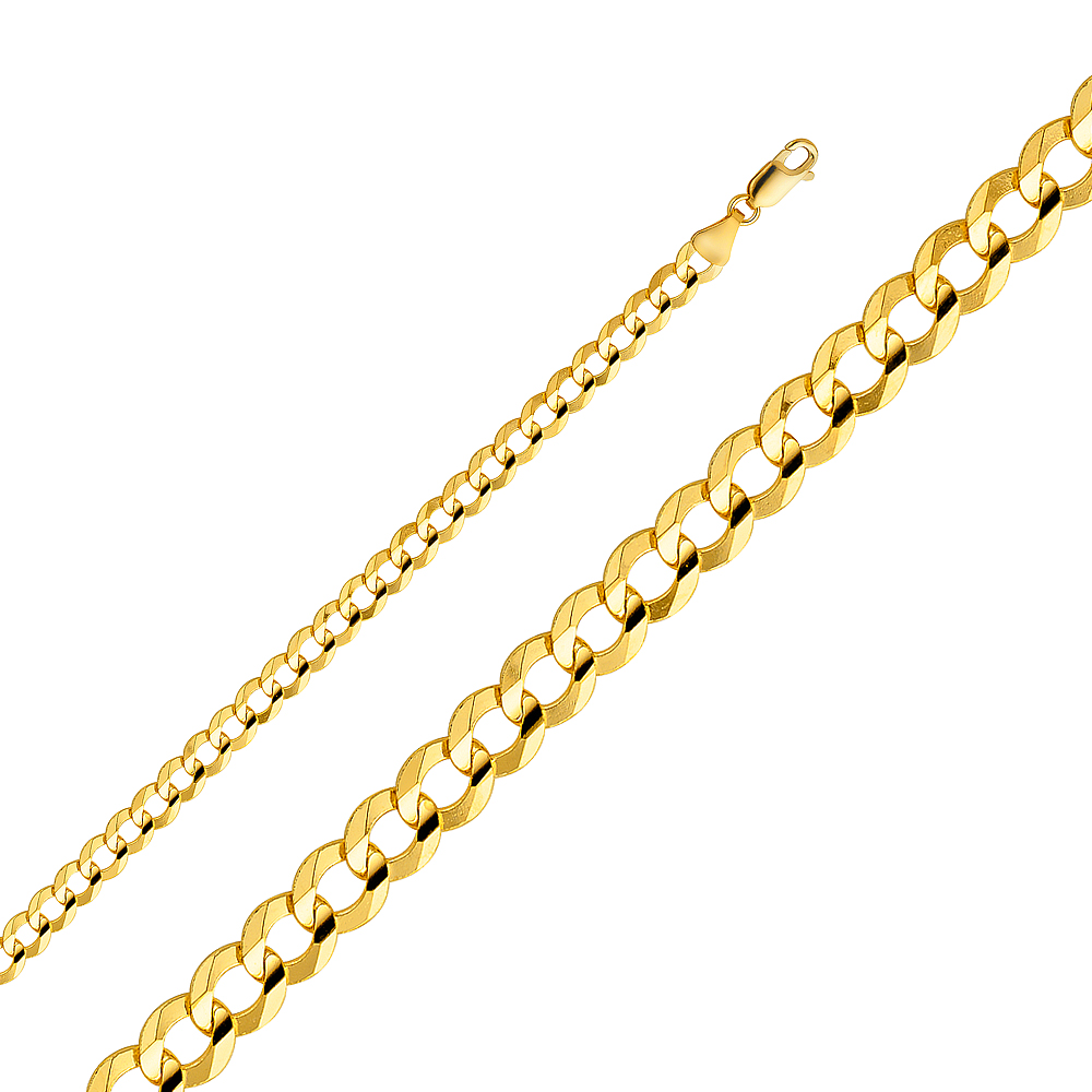 Yellow 10 Karat Bracelet Style: Cuban
Length: 9"
Gender: Gentlement