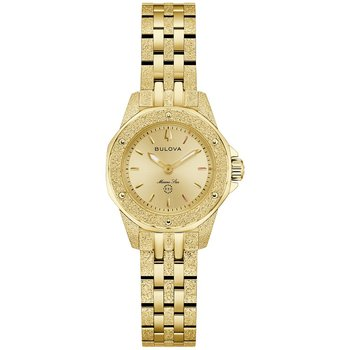Ladies Stainless Steel Bulova Marc Anthony
Color: Yellow
Finish: pol