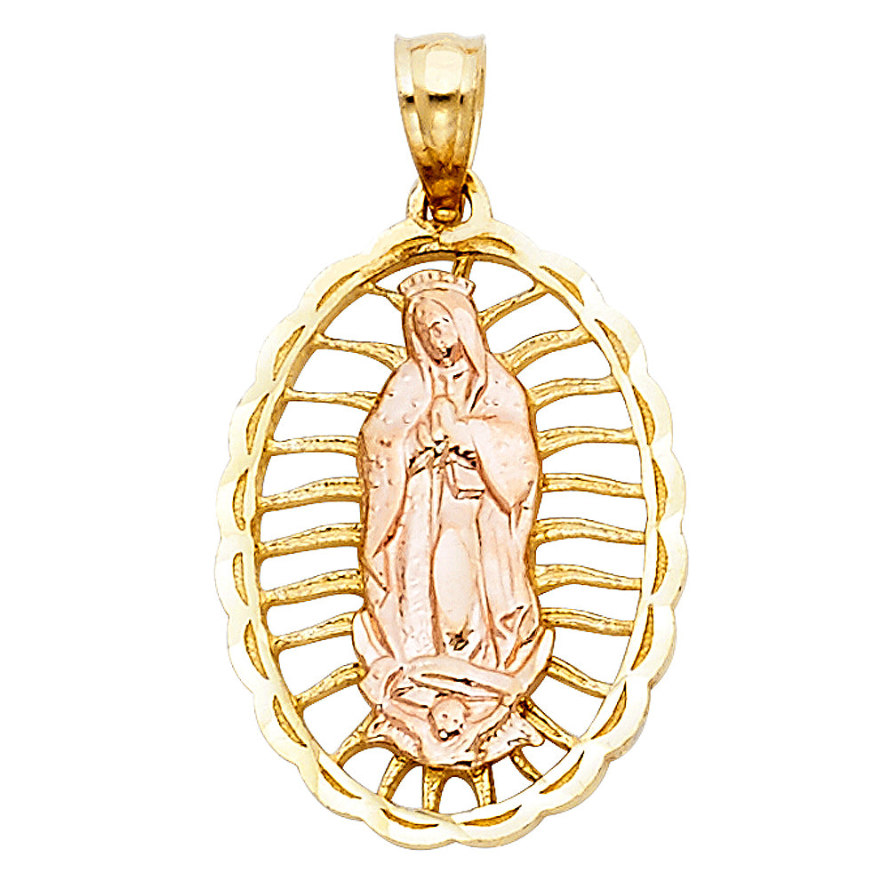 14 Karat Charm Color: Two-Tone
Gender: ladies