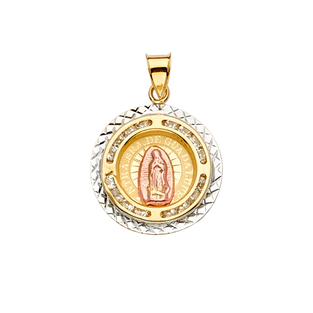 14 Karat Cz Charm Color: Tri-tone
Gender: Ladies
