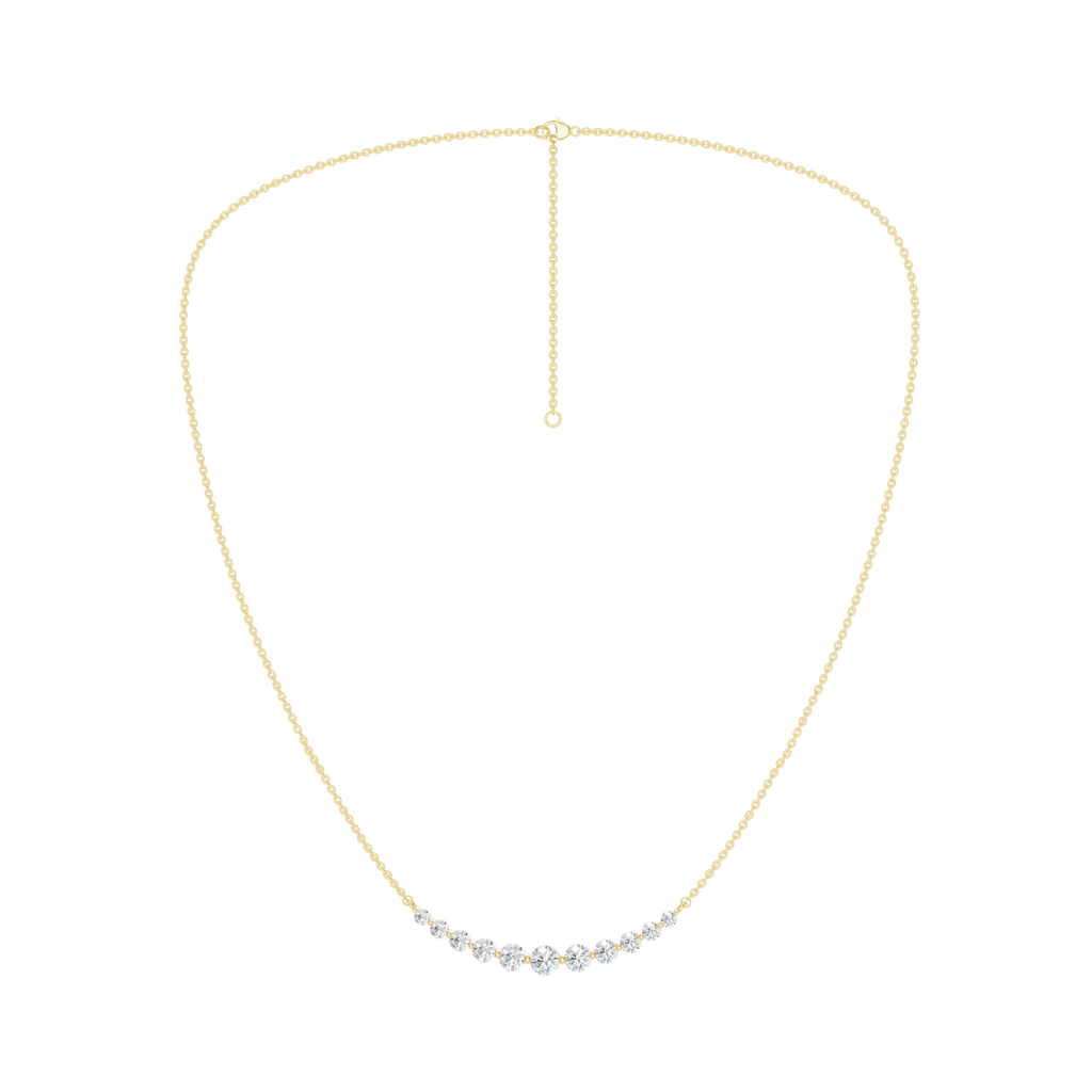 Lady's 14 Karat Lab-Grow 11 = 1.00tw Round E/F VS1 Lab Grown Diamonds