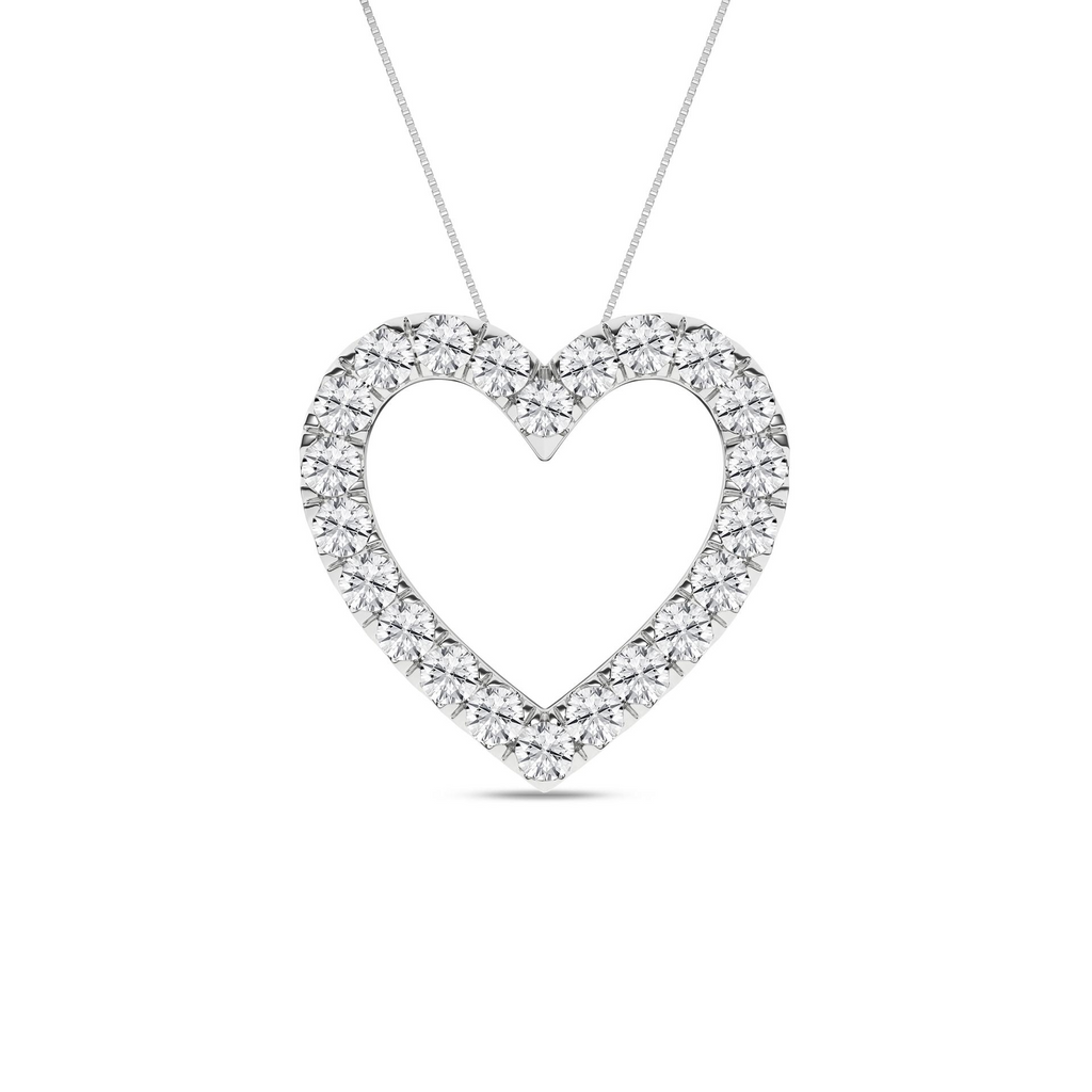 Lady's 14 Karat Lab-Grow 22 = 1.00tw Round E/F VS2 Lab Grown Diamonds