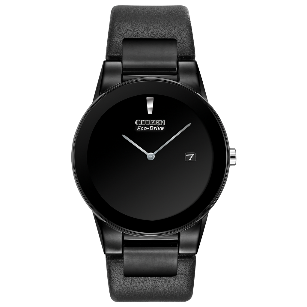 Watch Style: Axiom
Metal: Leather
Color: Black
Finish: polished