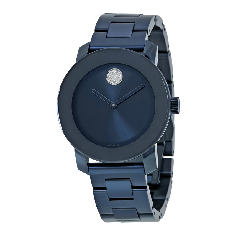 MOVADO BOLD L-IPBLU ROUND
