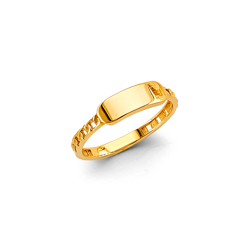 Lady's Yellow 14 Karat Fashion Ring