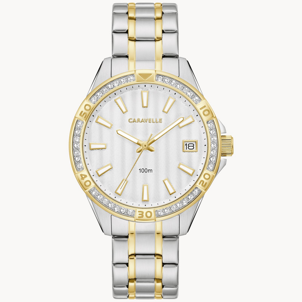 Watch Style: Crystal
Metal: Stainless Steel
Color: Silver
Finish: polished