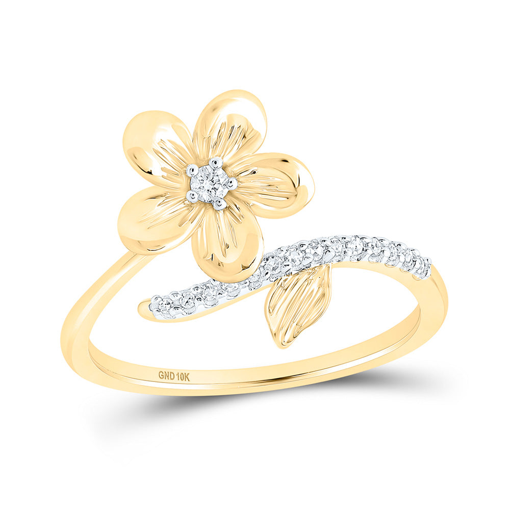 24K Pure Gold Ring: Cherry Blossom Design – Prima Gold Official