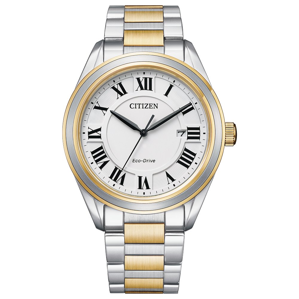 CITIZEN Eco-Drive Dress/Classic Eco Arezzo Mens Stainless Steel