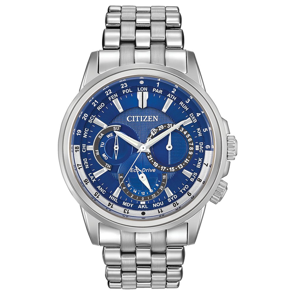 CITIZEN Eco-Drive Dress/Classic Eco Calendrier Mens Stainless Steel