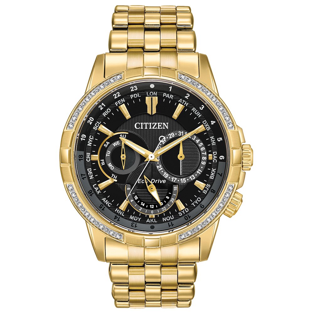 CITIZEN Eco-Drive Dress/Classic Eco Calendrier Mens Stainless Steel