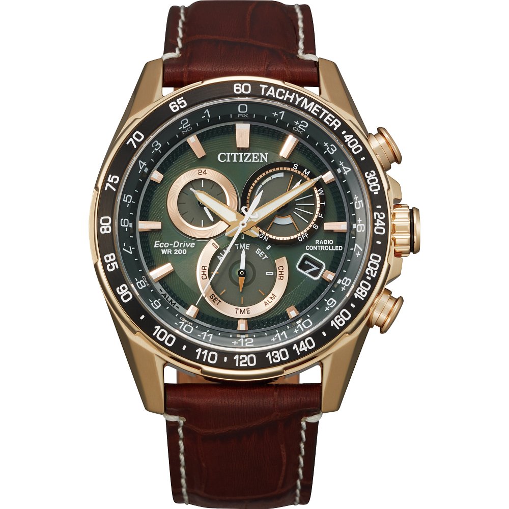 CITIZEN Eco-Drive Sport Luxury PCAT Mens Stainless Steel