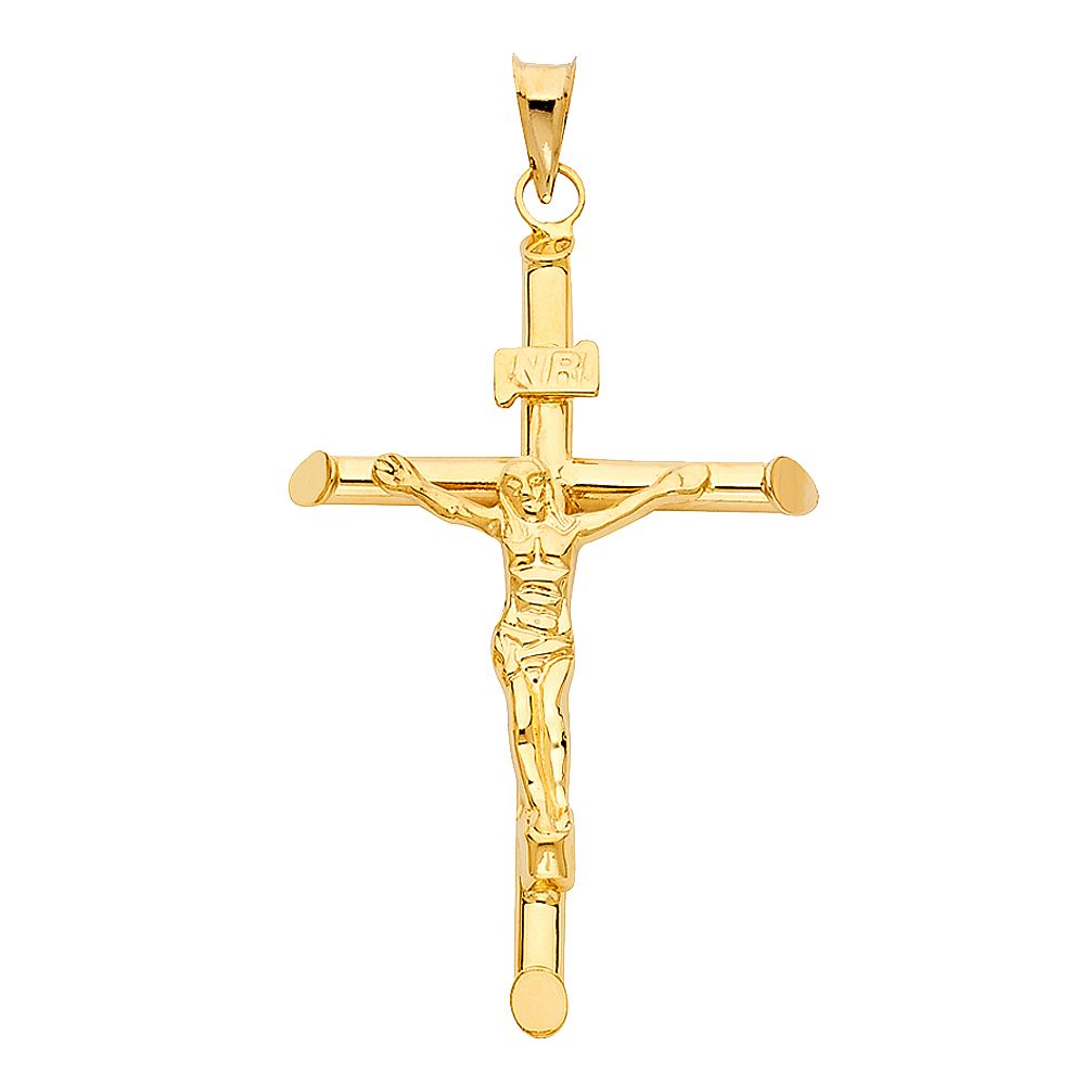 14KY Religious Crucifix Pendant